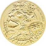 Gold Tschechischer Löwe 5 oz - 2025