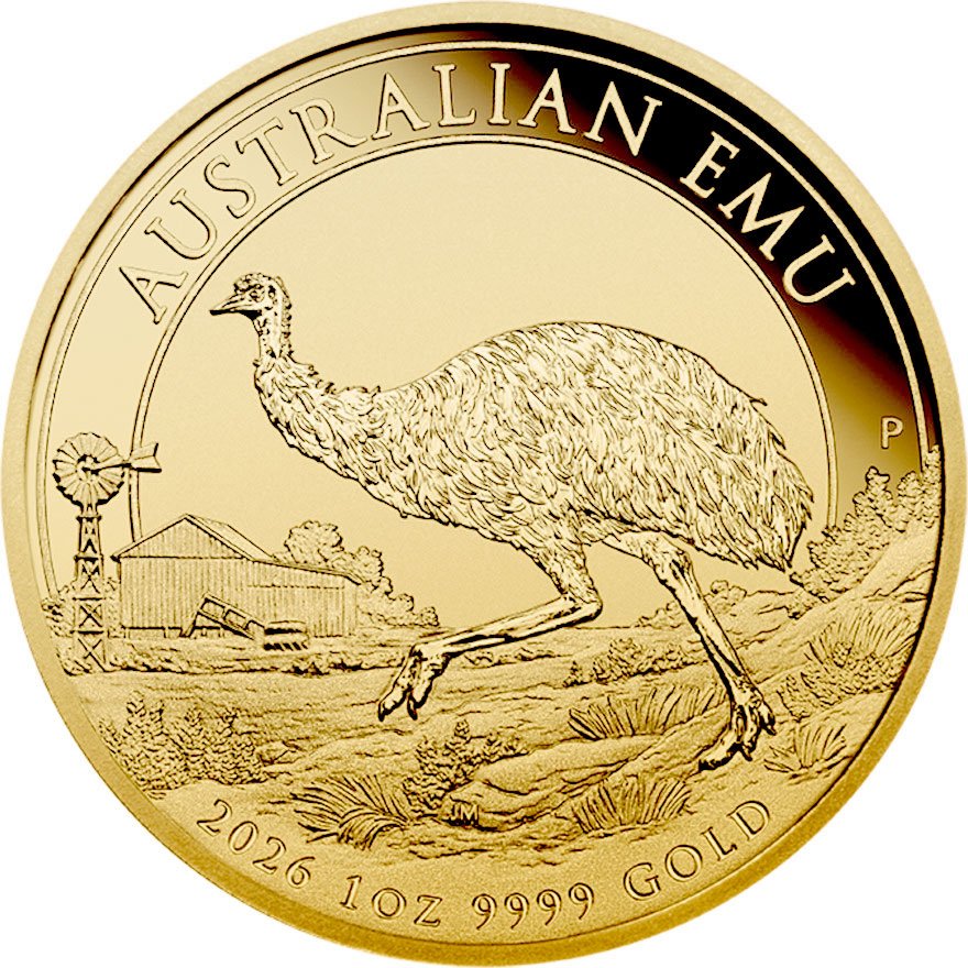 Gold Emu 1 oz - 2026