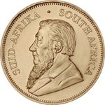 Front of the Gold Krugerrand 1 oz - 1967 (1st issue)
