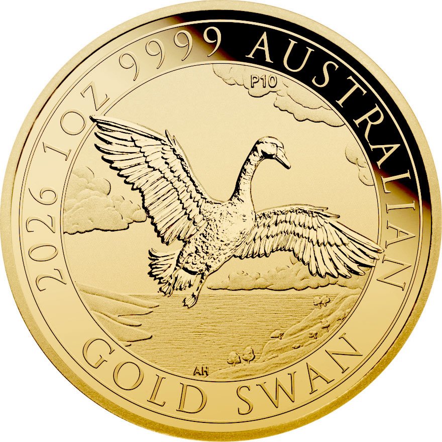 Gold Schwan 1 oz - 10th Anniversary - 2026
