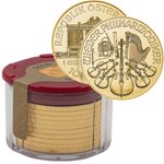 Gold Philharmoniker Tube 10 x 1 oz - 2025