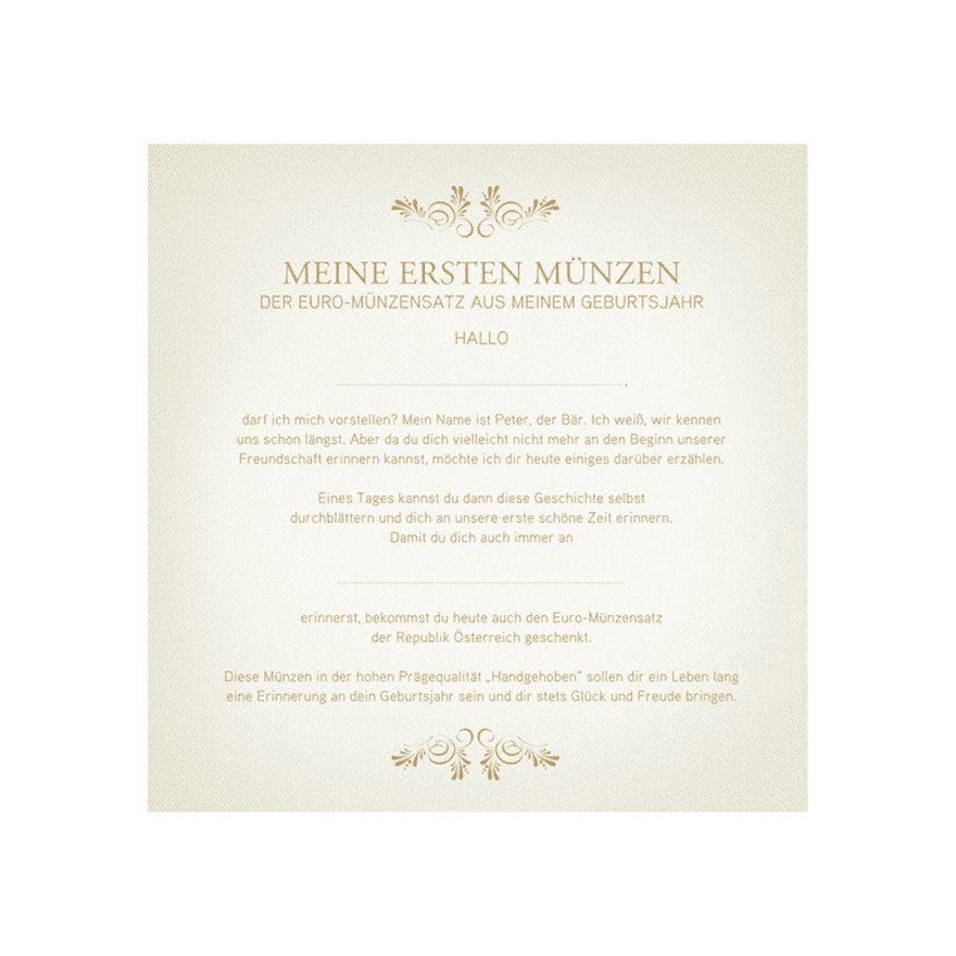 Certificate of authenticity