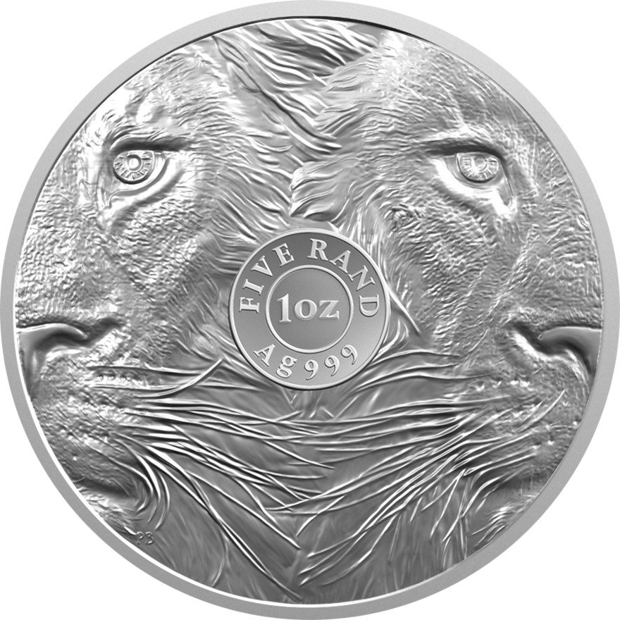 View 2: Silber Löwe 1 oz - Big Five Serie III - 2025