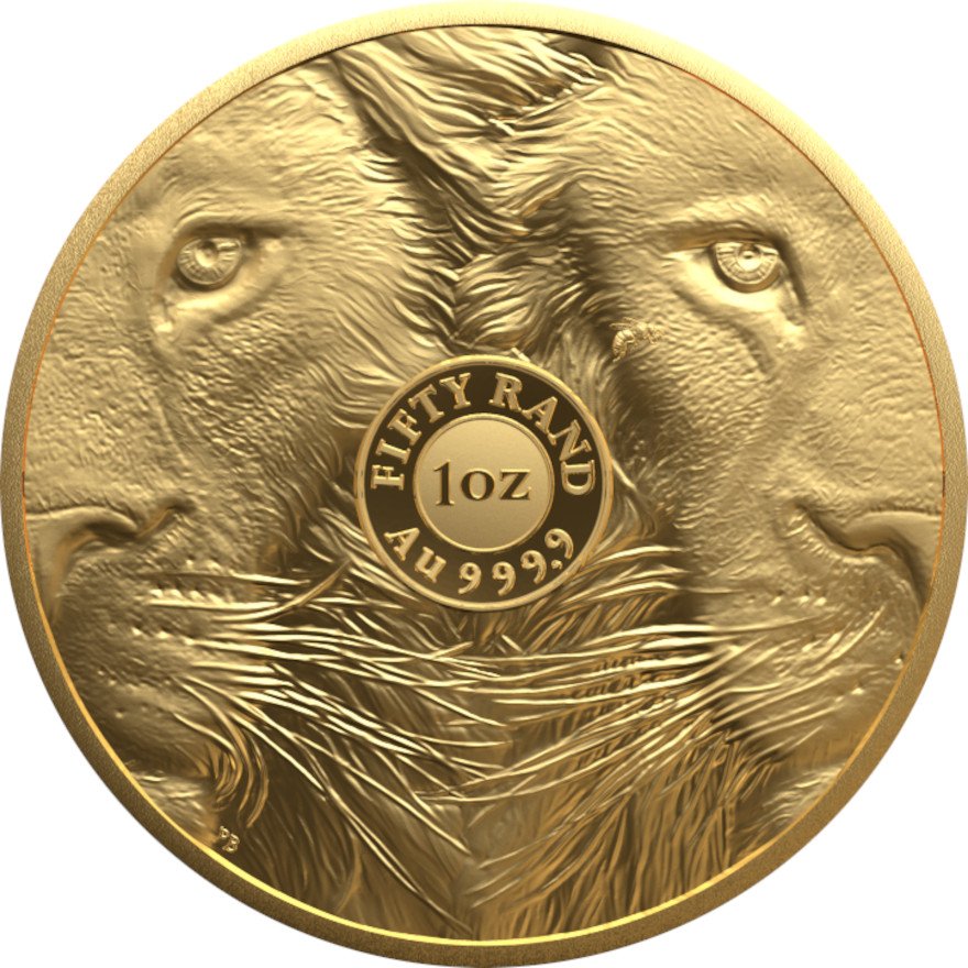 View 2: Gold Löwe 1 oz PP - Big Five Serie III - 2025