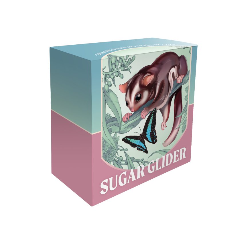 Box of Silver Cute & Cuddly 1 oz Proof - Baby Sugar Glider 2026