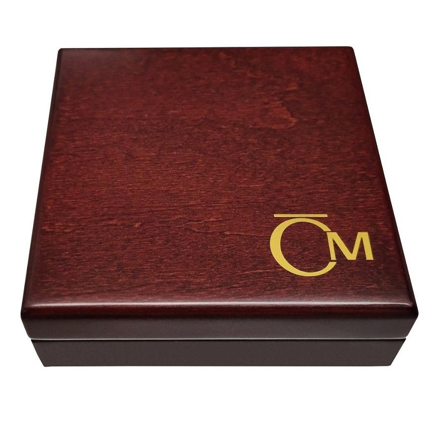 Gold Czech lion 1 oz - Proof - 2025 coin case