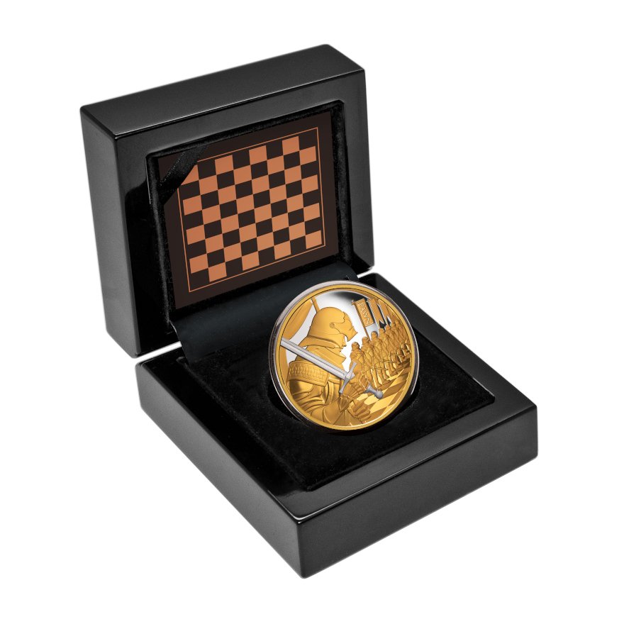 Gold Schachbauer 1 oz PP - Platinbeschichtet 2026