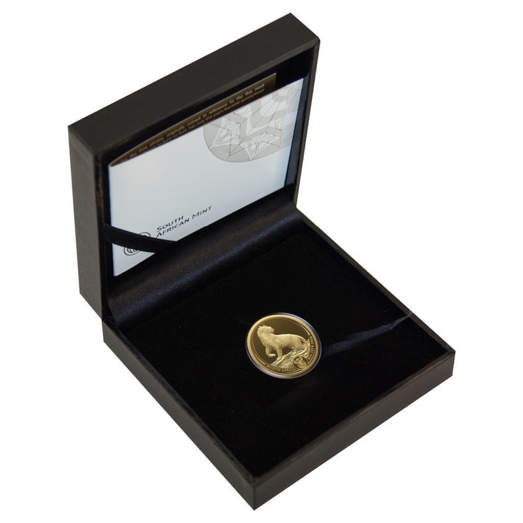 Case of Gold Big5 Leopard 1/4 oz Proof