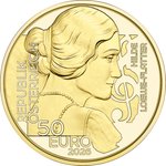 Gold Heimat großer Töchter - "Hilde Loewe-Flatter" 50 EUR AUT PP - 2026 Front of Gold Austria’s Unsung Heroines - "Hilde Loewe-Flatter" 50 EUR AUT PF - 2026