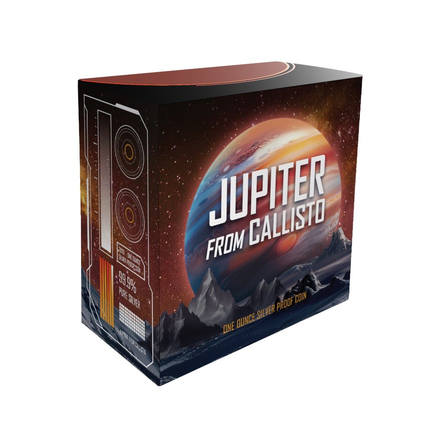 Box of Silver Jupiter from Callisto 1 oz PF - 2026