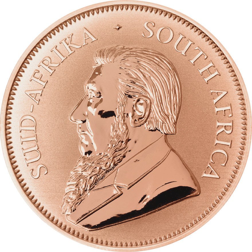 Back of the Gold Krugerrand 1 oz RP - 2025
