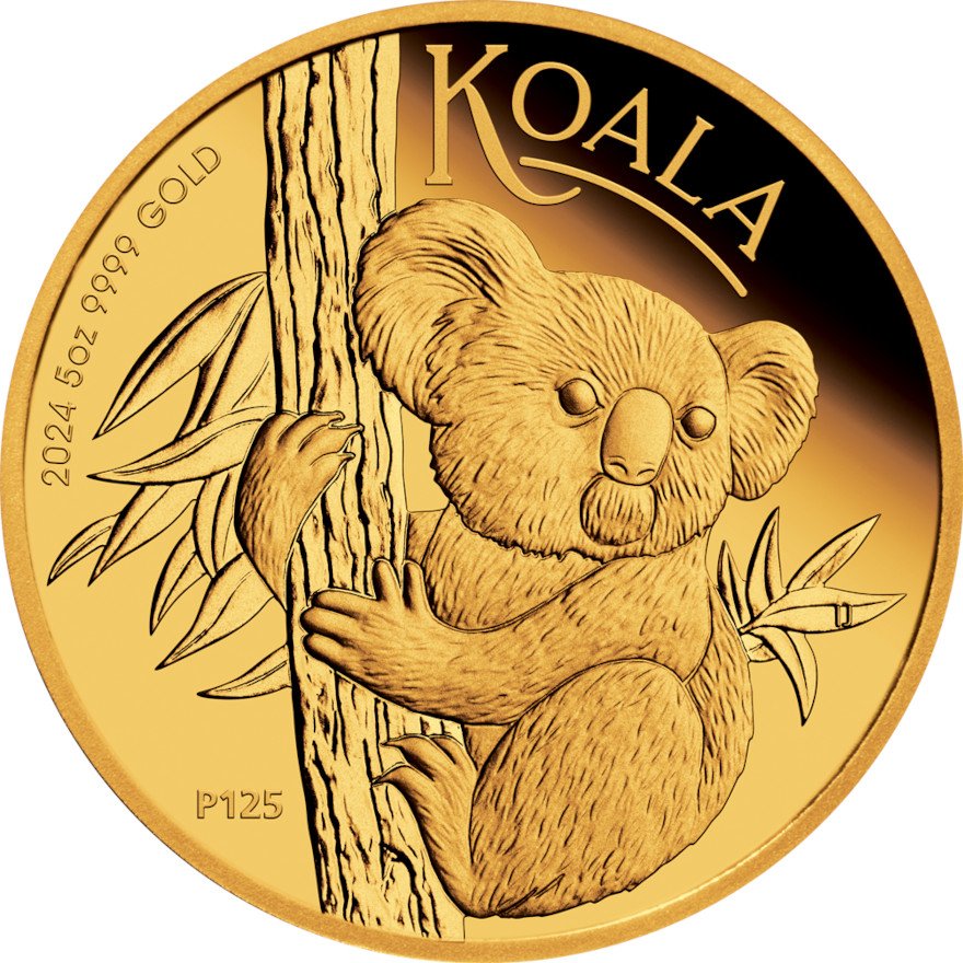 View 1: Gold Koala 5 oz PP - 2024