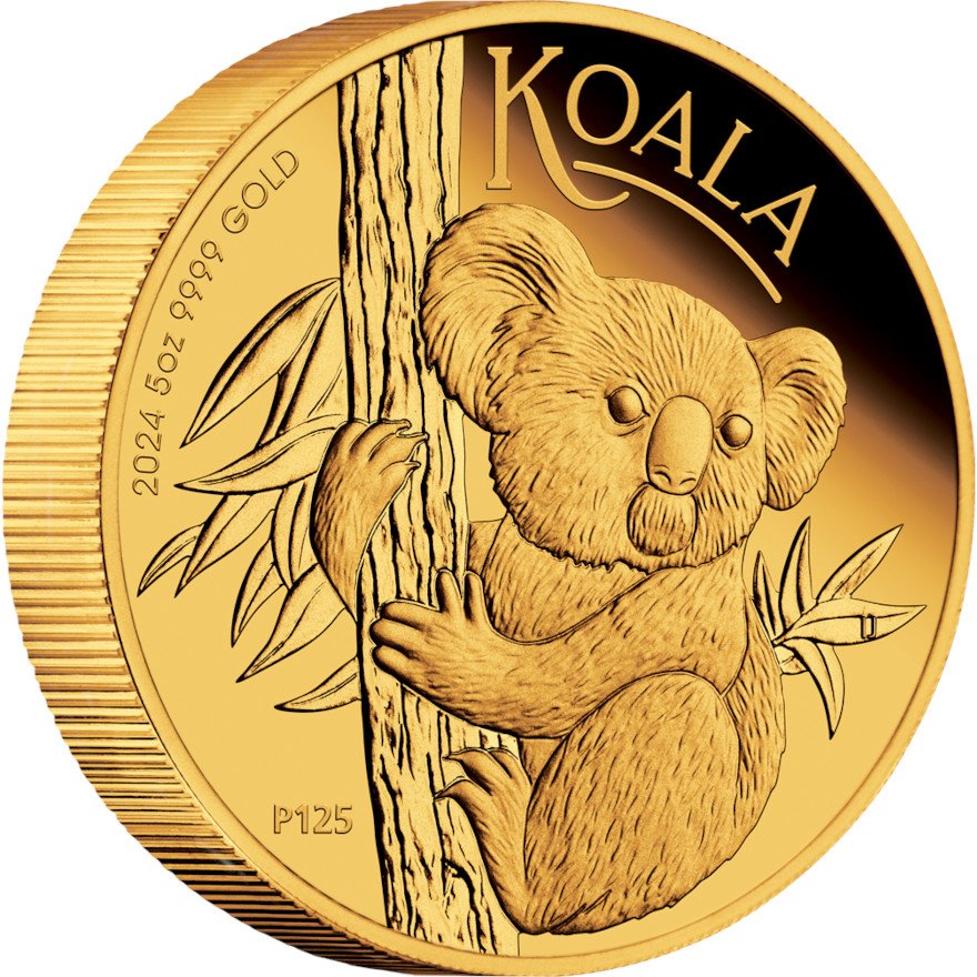 View 2: Gold Koala 5 oz PP - 2024