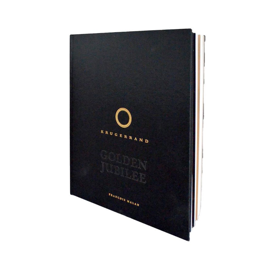 Original coin case of the Gold Krugerrand 5 oz PF - 50th Anniversary 2017