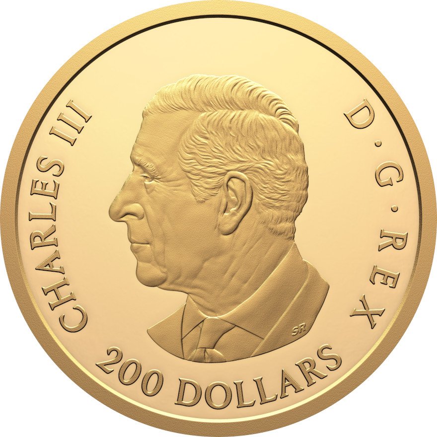 Back of the Gold Multifaceted Maple Leaf 1 oz PF - 2026