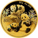 Gold China Panda 50 g PP - Irisierend 2025