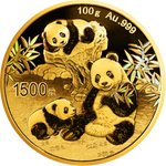 Gold China Panda 100 g PP - Irisierend 2025