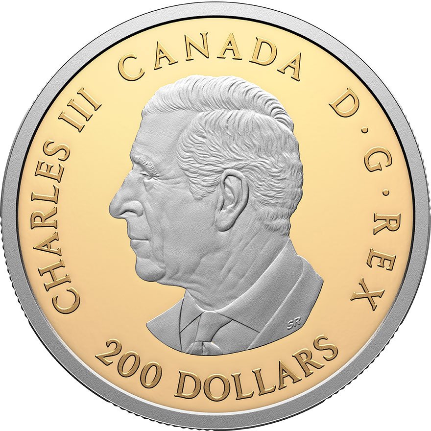 Back of Gold Peace Dollar 1 oz Proof - 2026