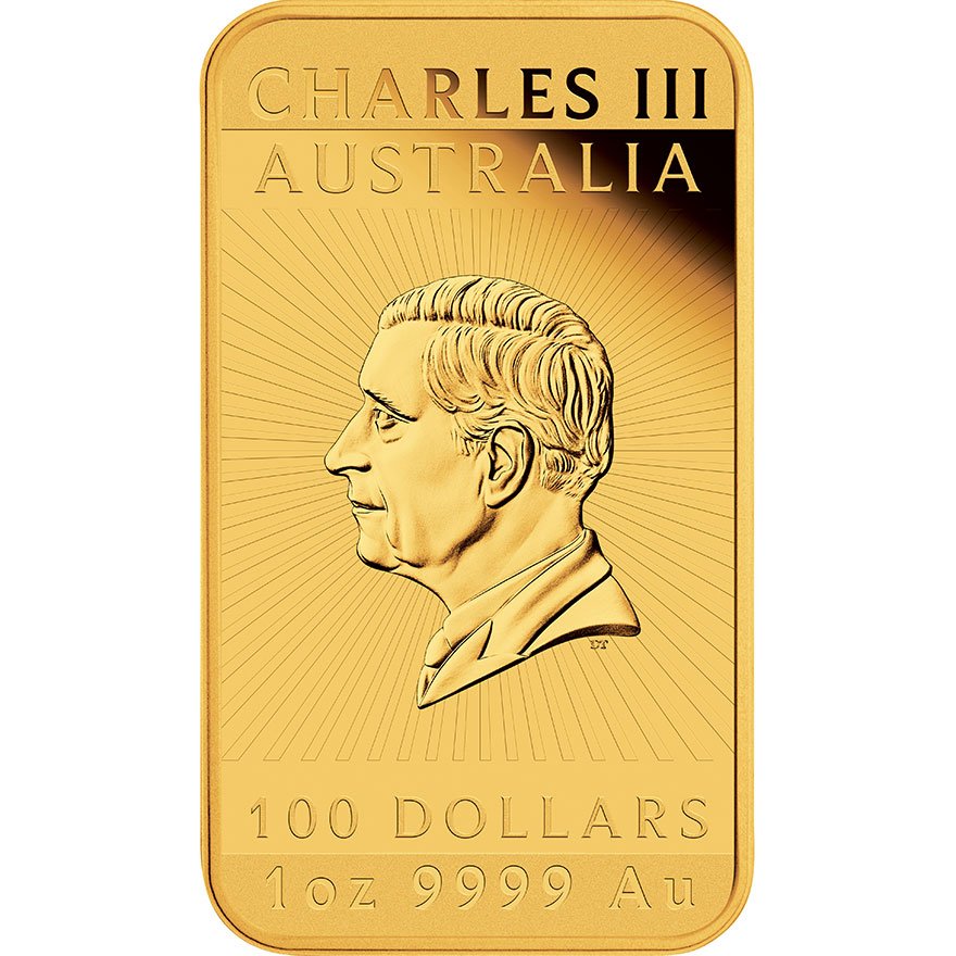 Back of the Gold Dragon Rectangle 1 oz Proof - 2025