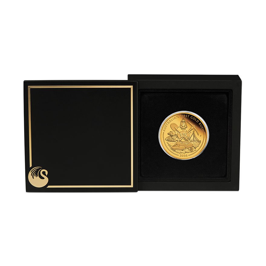 Gold Australia's First Gold Rush 1 oz PP - 175th Anniversary - 2026