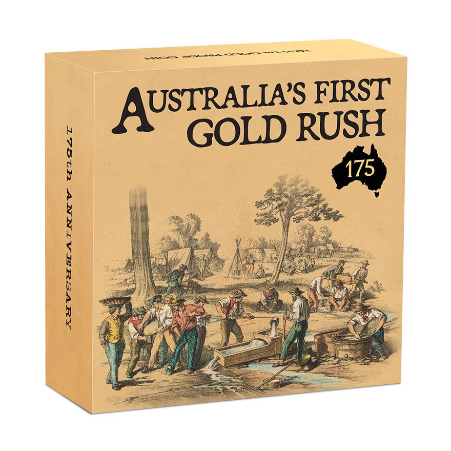 Gold Australia's First Gold Rush 1 oz PP - 175th Anniversary - 2026