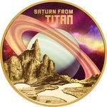 Gold Saturn from Titan 1 oz PP - 2025