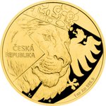 Gold Tschechischer Löwe 1 oz - PP - 2024 (inkl. Etui und COA)
