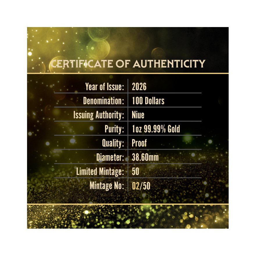 Gold Waldfeen 1 oz PP - 2026