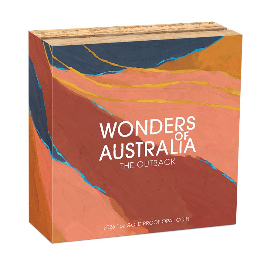 Box of Gold Wonders of Australia 1 oz Proof 2026