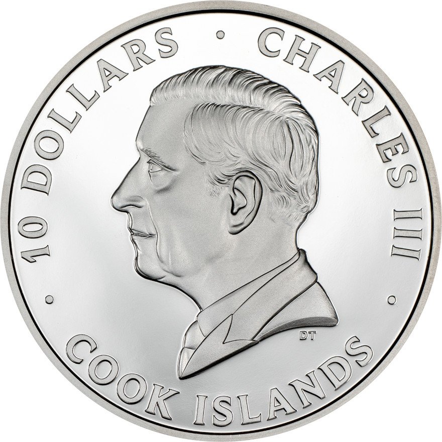 Back of Silver Repubblica Italiana 2 oz PF - 2025