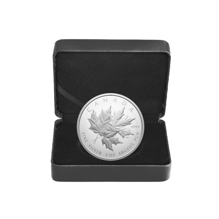 View 4: Silber Triple Maple Leaf 5 oz PP - 2025