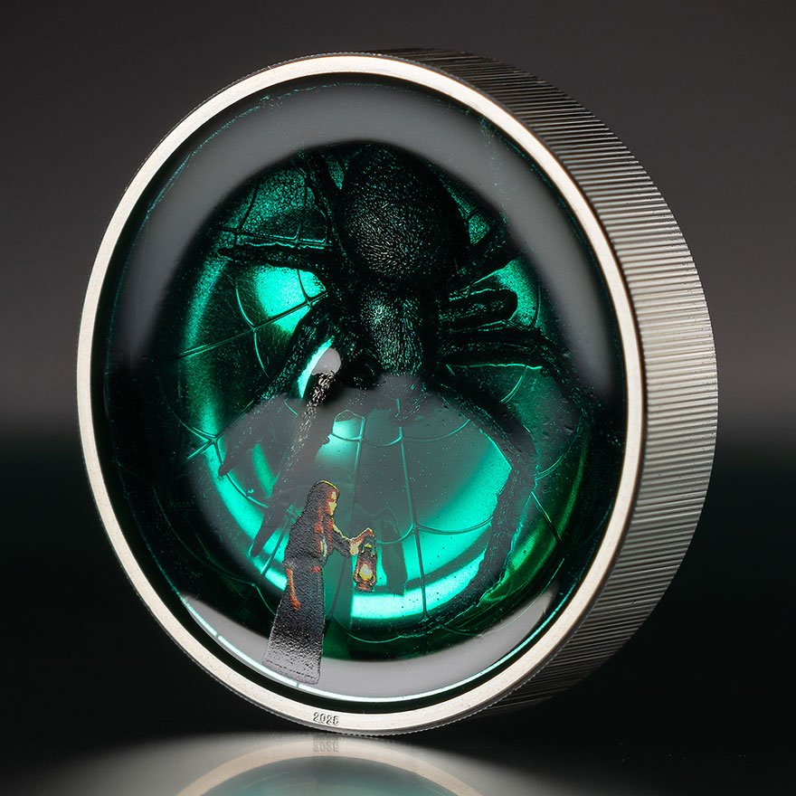 Front of the Silver Phobias Arachnophobia 2 oz PF - 2025