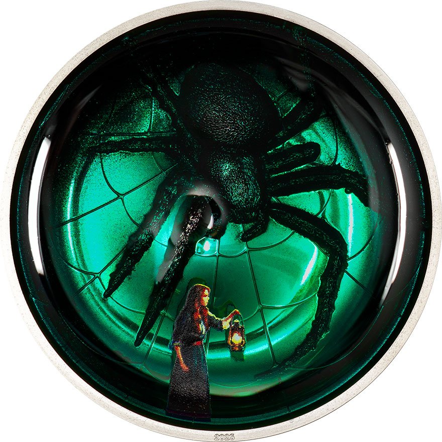 Front of the Silver Phobias Arachnophobia 2 oz PF - 2025