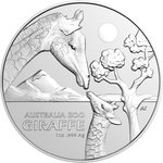 Silber Australia Zoo 1 oz - Giraffe - RAM 2024