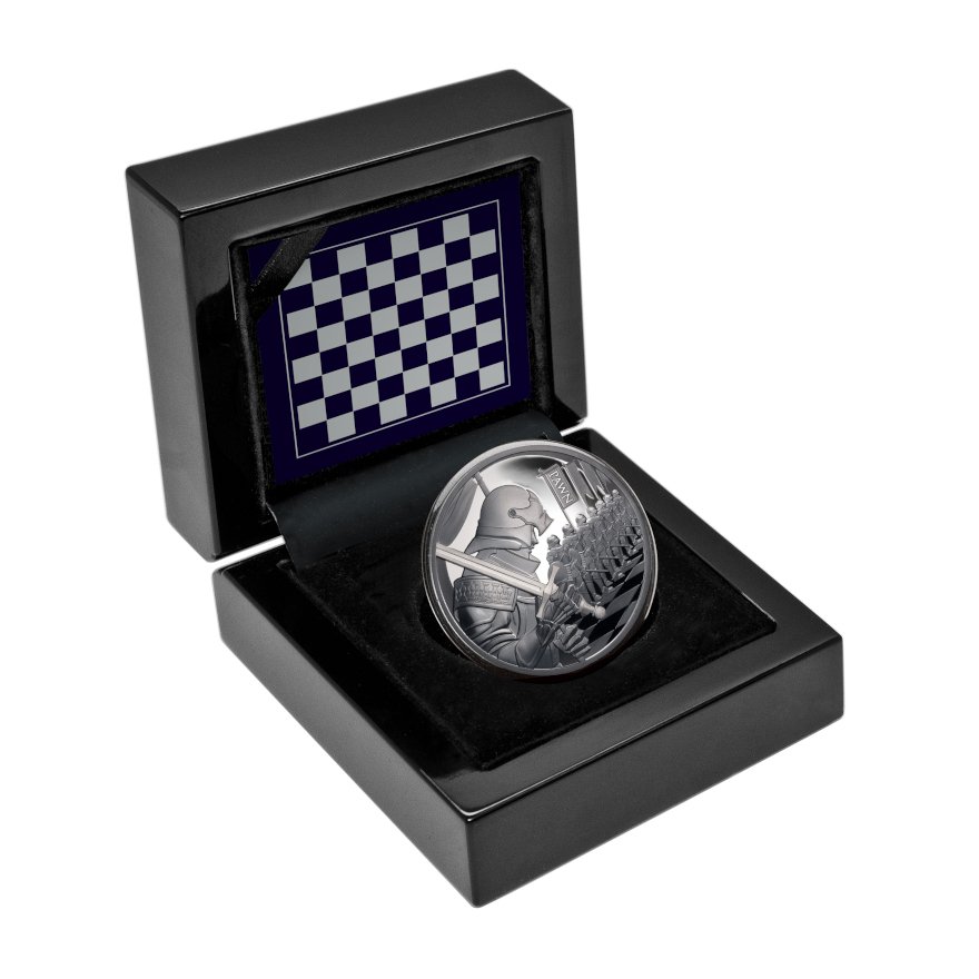 Silber Schachbauer 1 oz - Black Proof 2026 