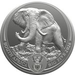 Silber Elefant 1 oz - Big Five Serie III - 2024