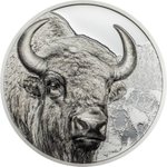 Silber Bison 1 oz PP - High Relief 2025