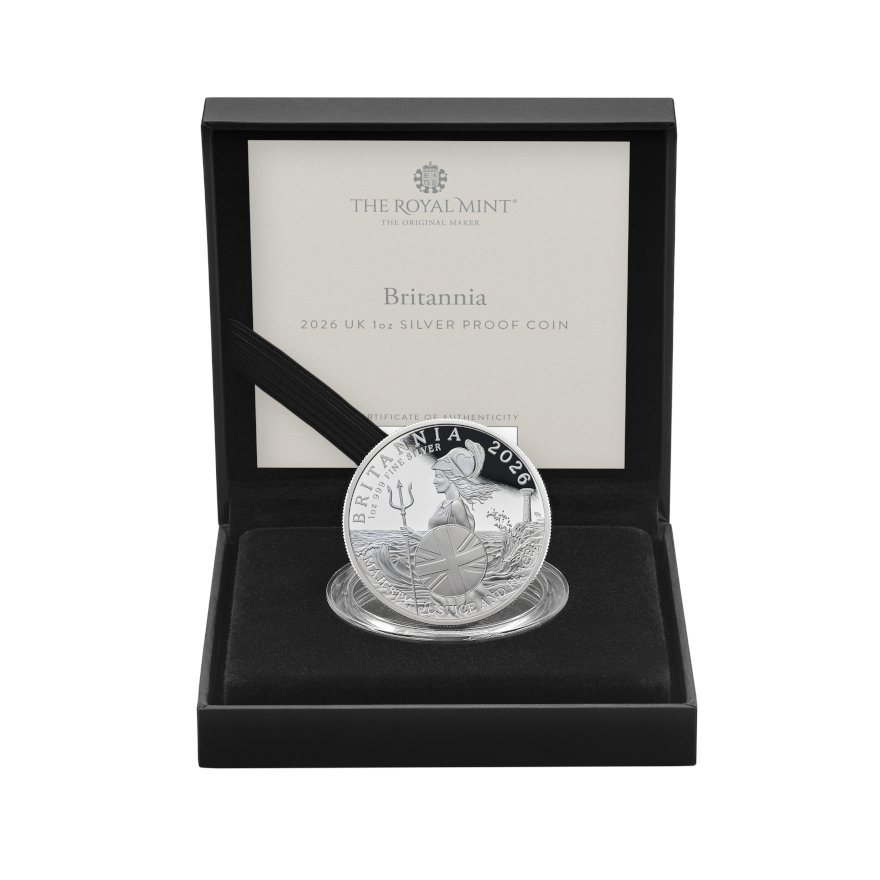 Case of Silver Britannia Proof 1 oz - 2026