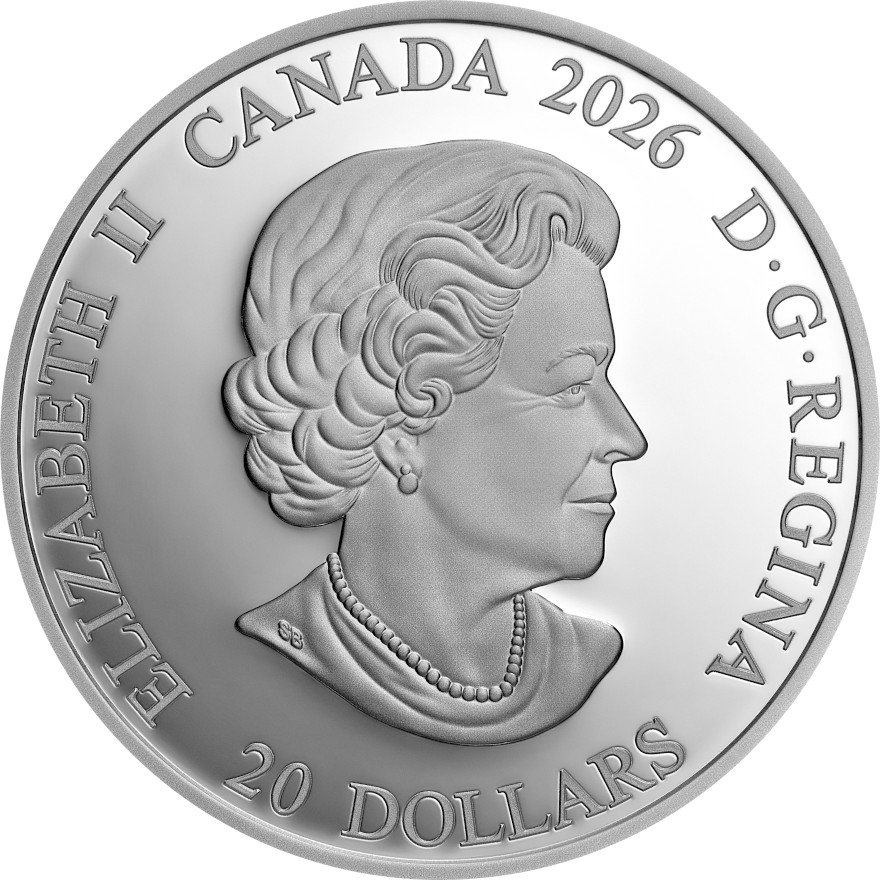 Back of Silver Crown Jewels 1 oz Proof - 2026