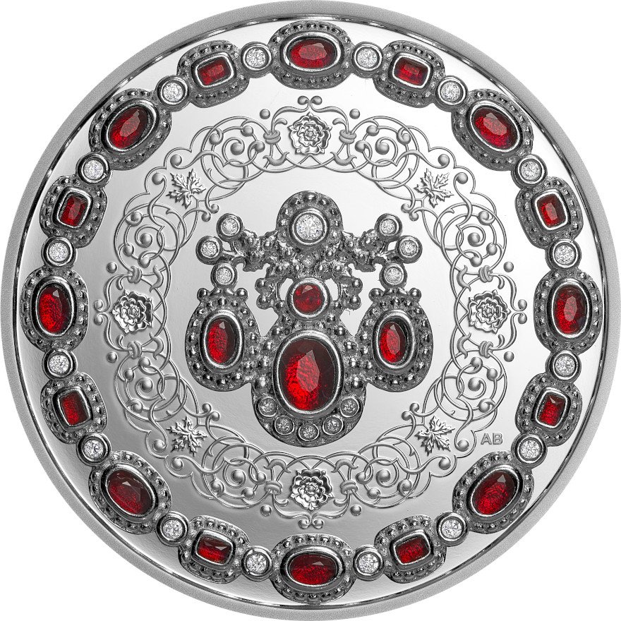 Front of Silver Crown Jewels 1 oz Proof - 2026