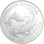 Silber Hourglass Dolphin 1 oz - RAM 2024