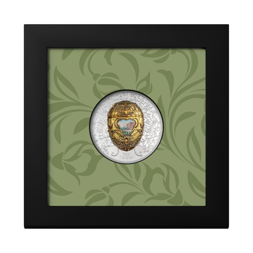 Silver Fabergé - Peter the Great 2 oz Proof - High Relief 2026 in original coin case