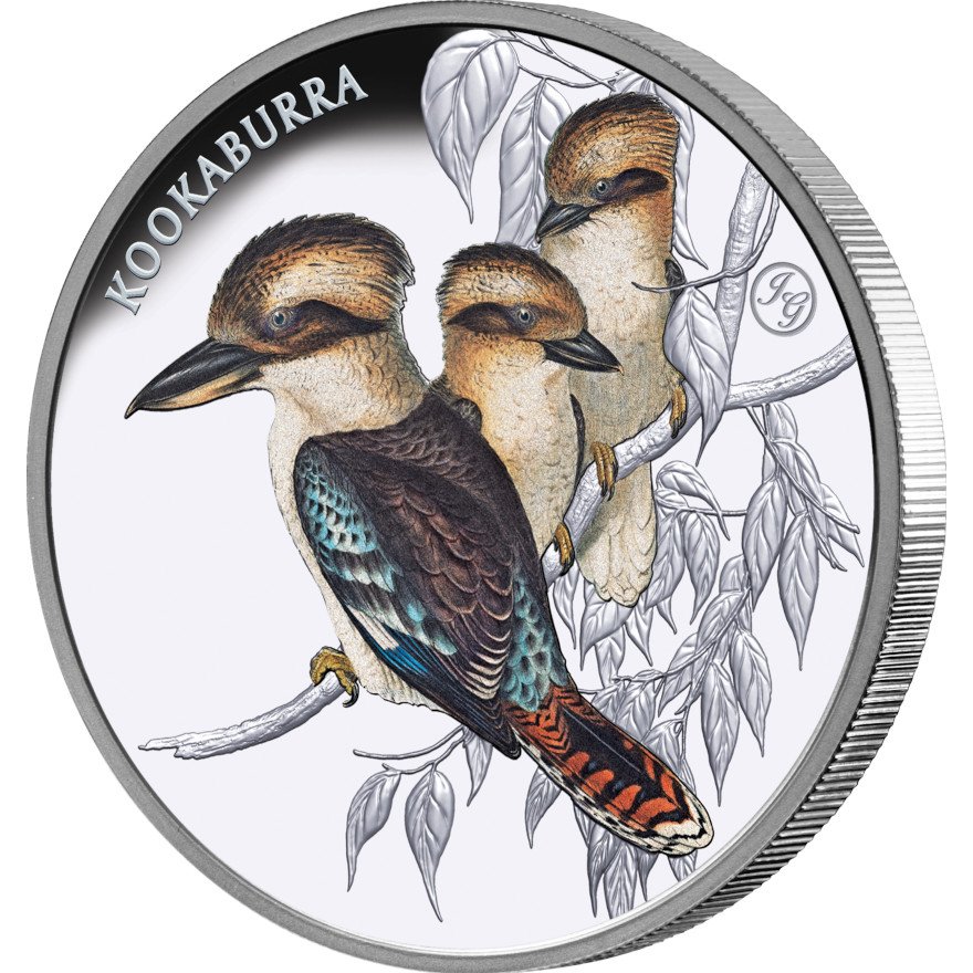 View 2: Silber Kookaburra 1 oz PP - 2025