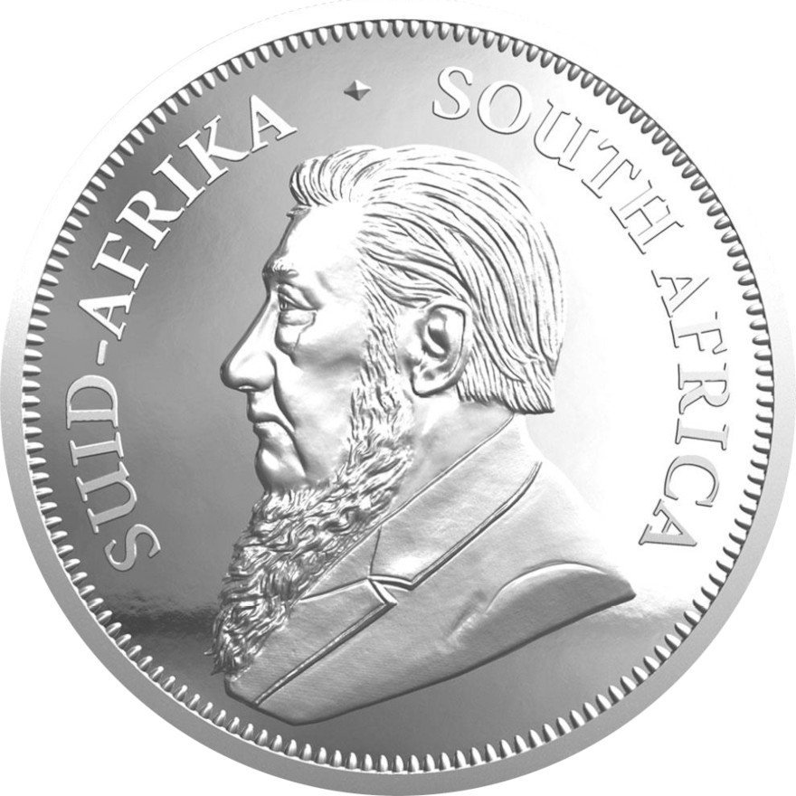 Back of the Silver Krugerrand 2 oz PF - 2026