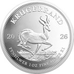 Front of the Silver Krugerrand 1 oz PF - 2026