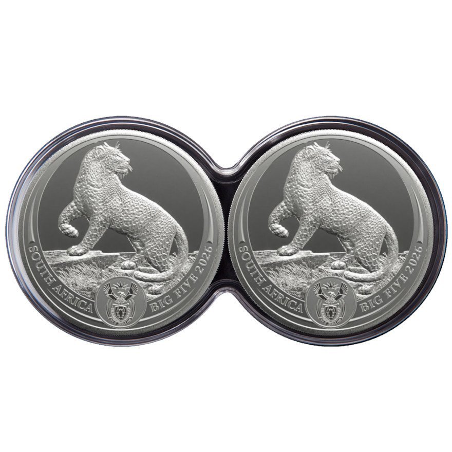 Front of Silver Big5 Leopard Double Set 2026