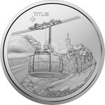 Silber Schweizer Luftseilbahn - Titlis - 20 g