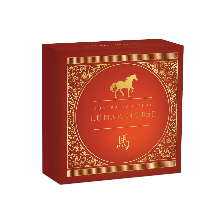 Shipper of Silver Opal Horse 2026 1 oz