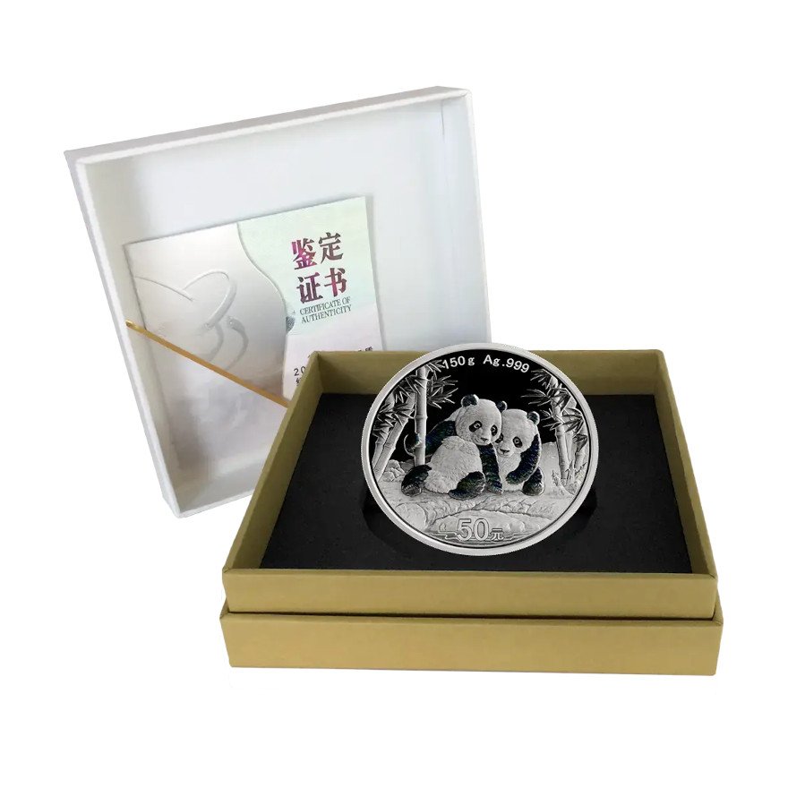 Coin Case of Silver China Panda Proof 150 g - 2026