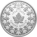 Front of Silver QEII 100 Anniv. Proof 2026 